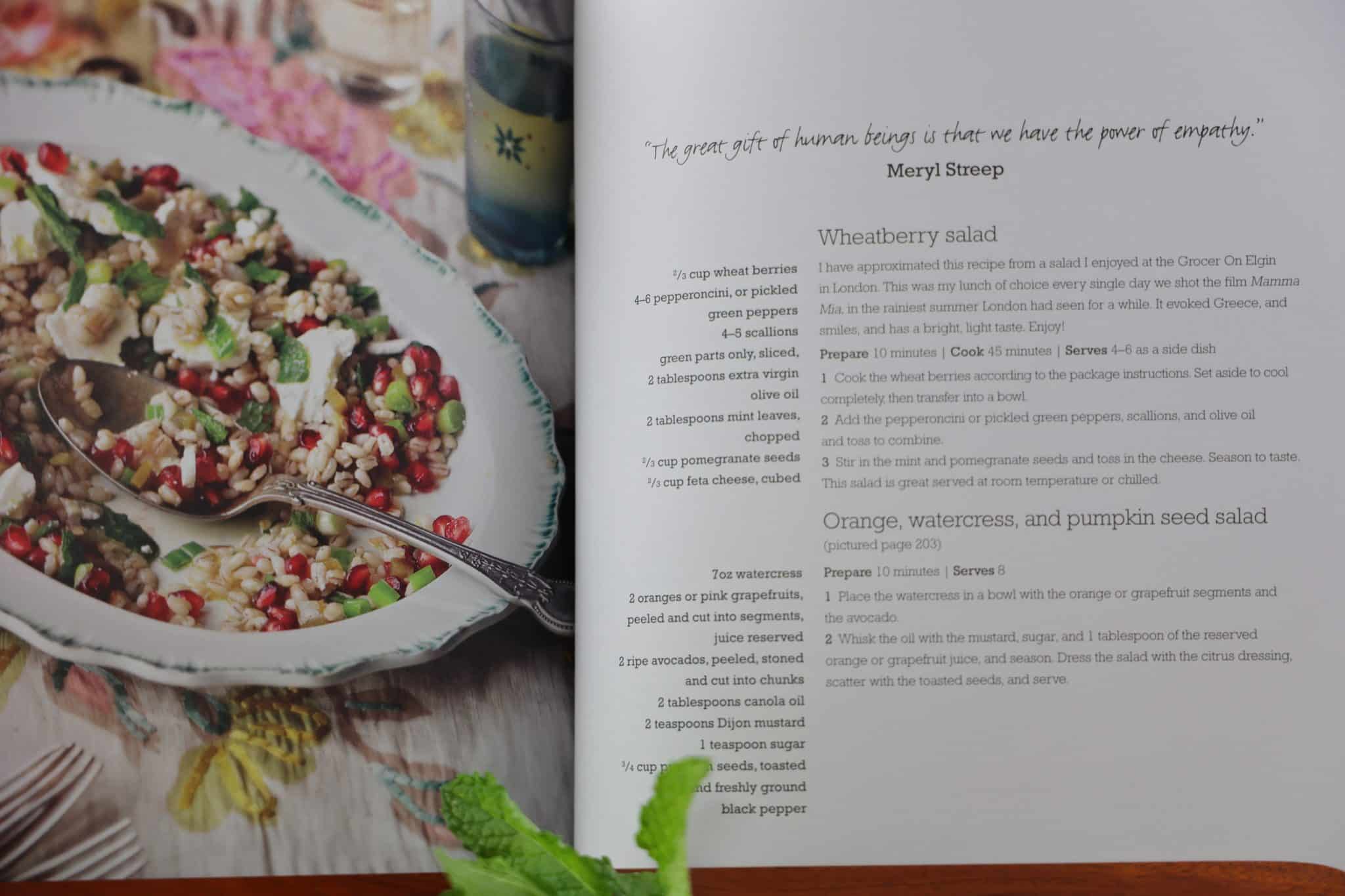 Share Cookbook interior inside of Share Cookbook - corporate gift