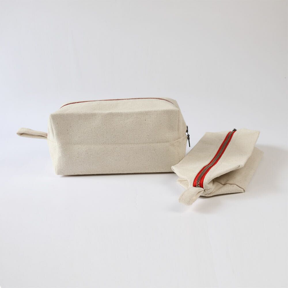 Cotton Dopp Bag2 Cotton Dopp Bag2