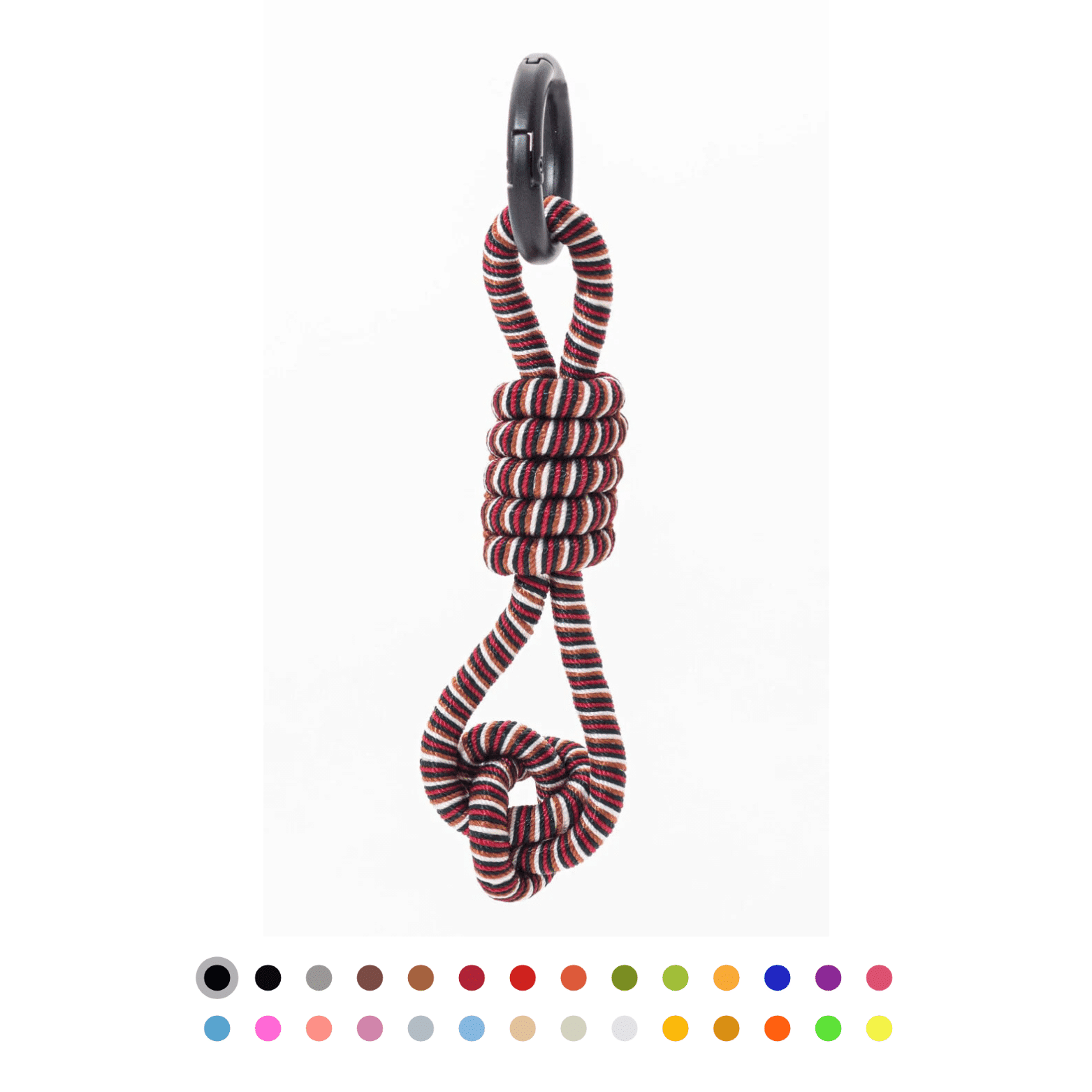 Courage key ring 1 Key Ring designed with a signature knot and two intertwined circles, crafted in El Salvador