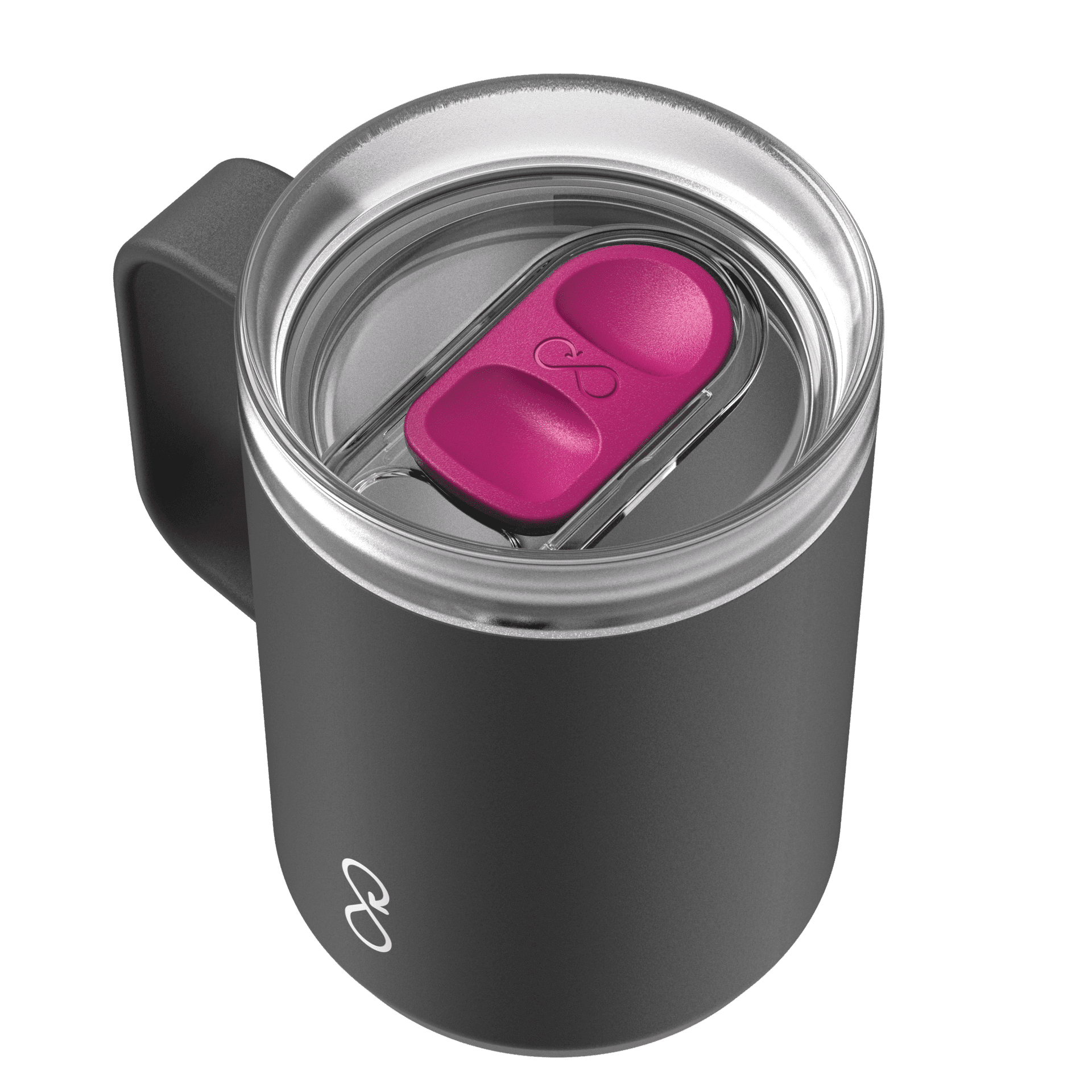 OB black travel mug pink slider render scene bottles.448