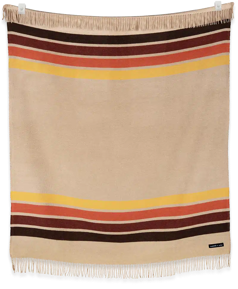 Sackcloth & Ashes blanket camp desert front blanket camp desert front