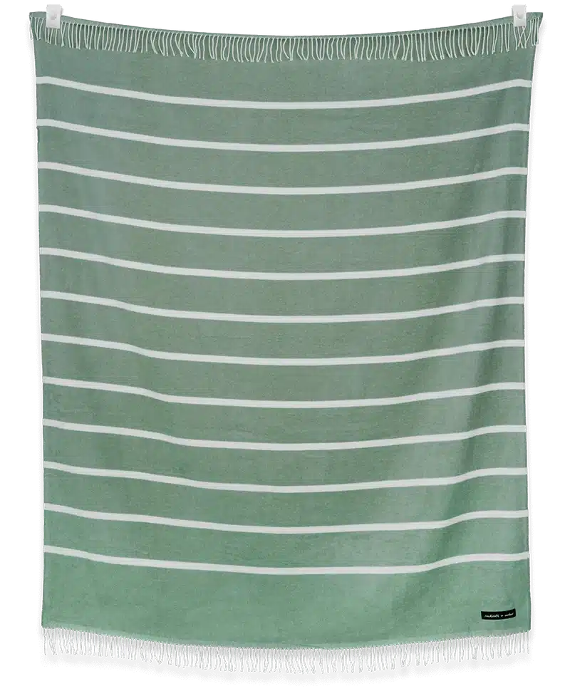 Sackcloth & Ashes blanket essentials vista sage front blanket essentials vista sage front