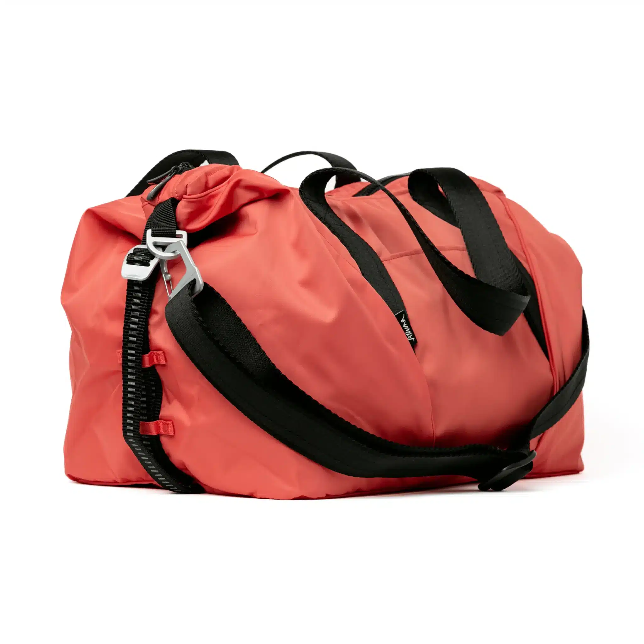 aruna duffel poppy red side aruna duffel poppy red side