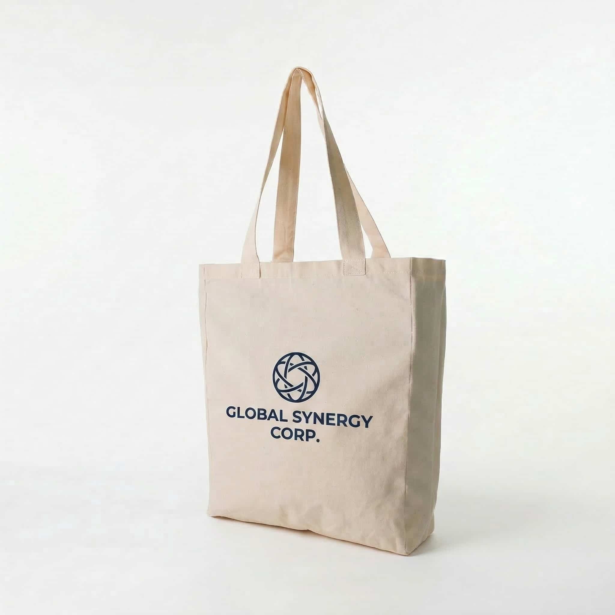 mi eelo brandable mujer made tote with full gusset an upright branded tote with a full gusset