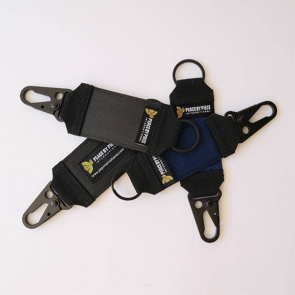 Key Fob with Carabiner Clip Key Fob with Carabiner Clip - Image 2