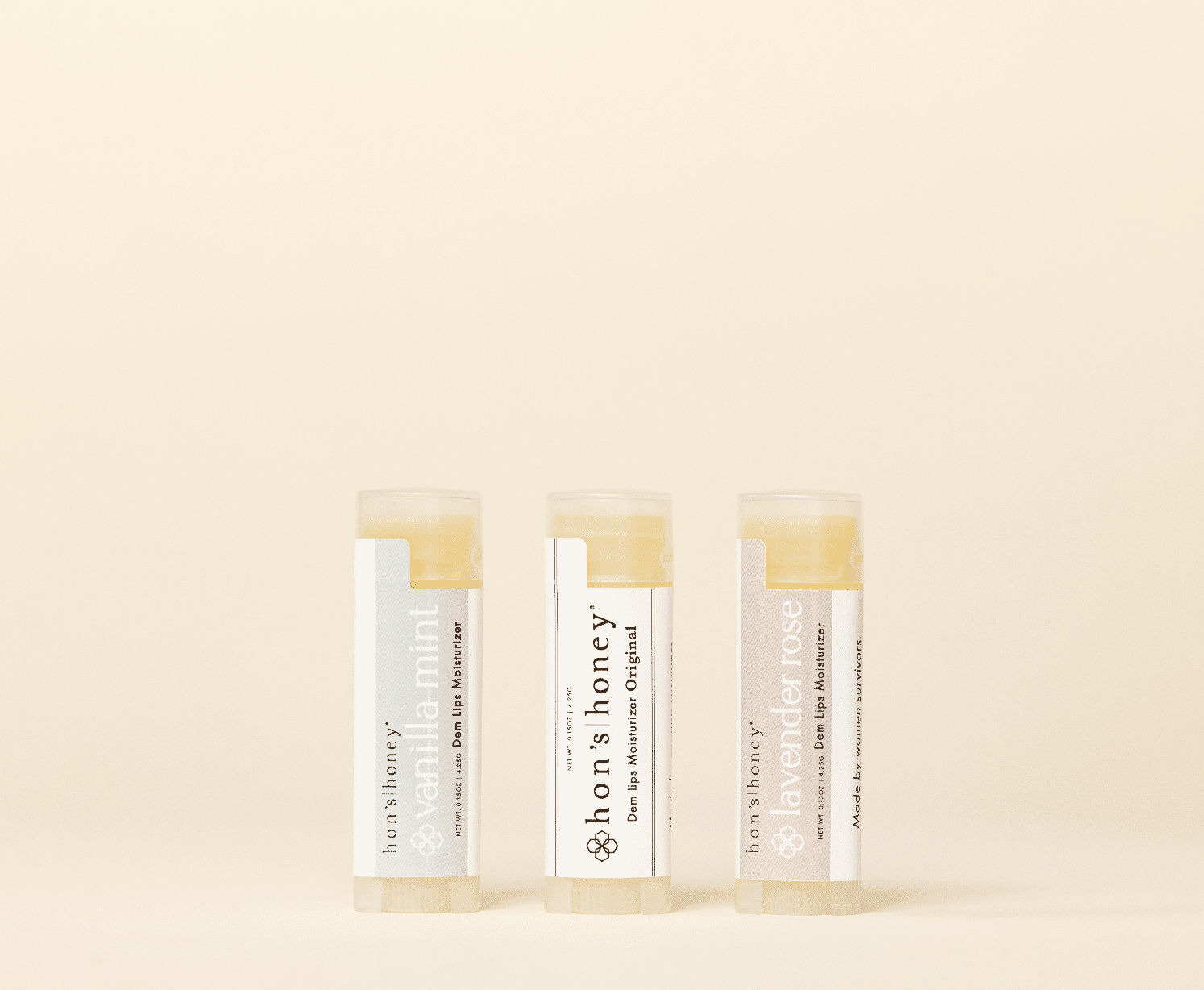 hon's honey lip moisturizer set Meaningful Self Care Gift Set - Image 2