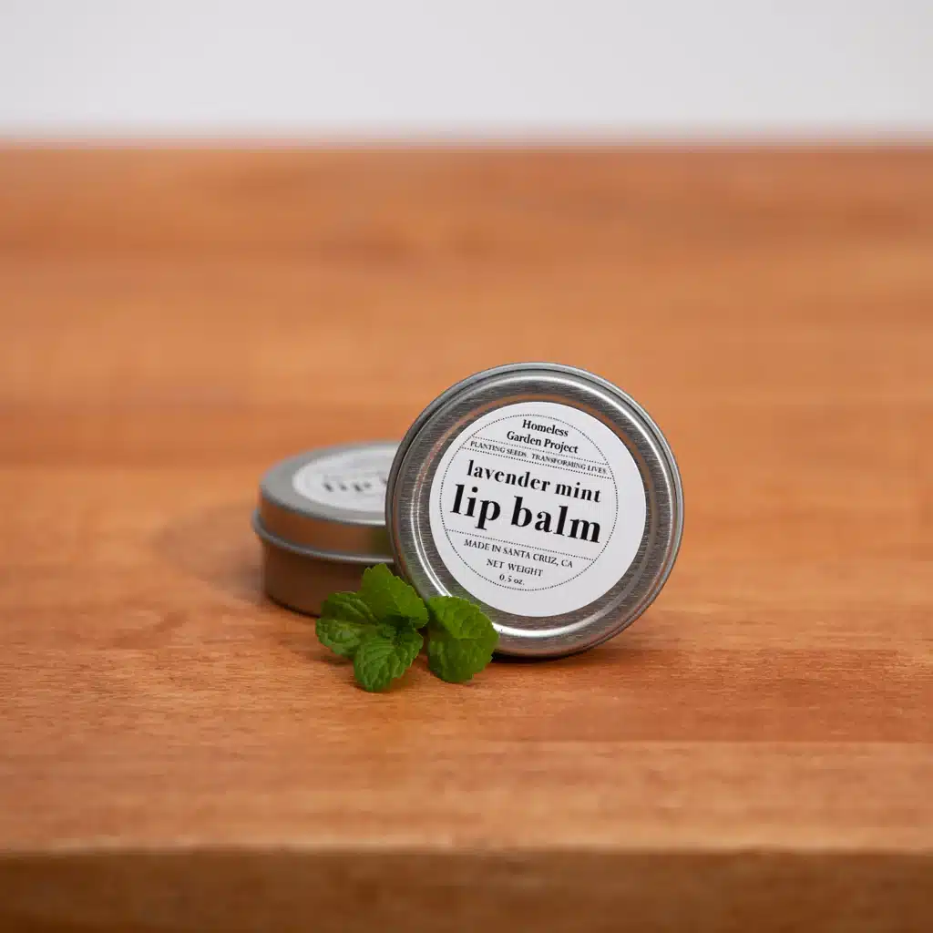 HPG lipbalm Lip balm in a recyclable tin - a great item to add to a wellness gift for employees