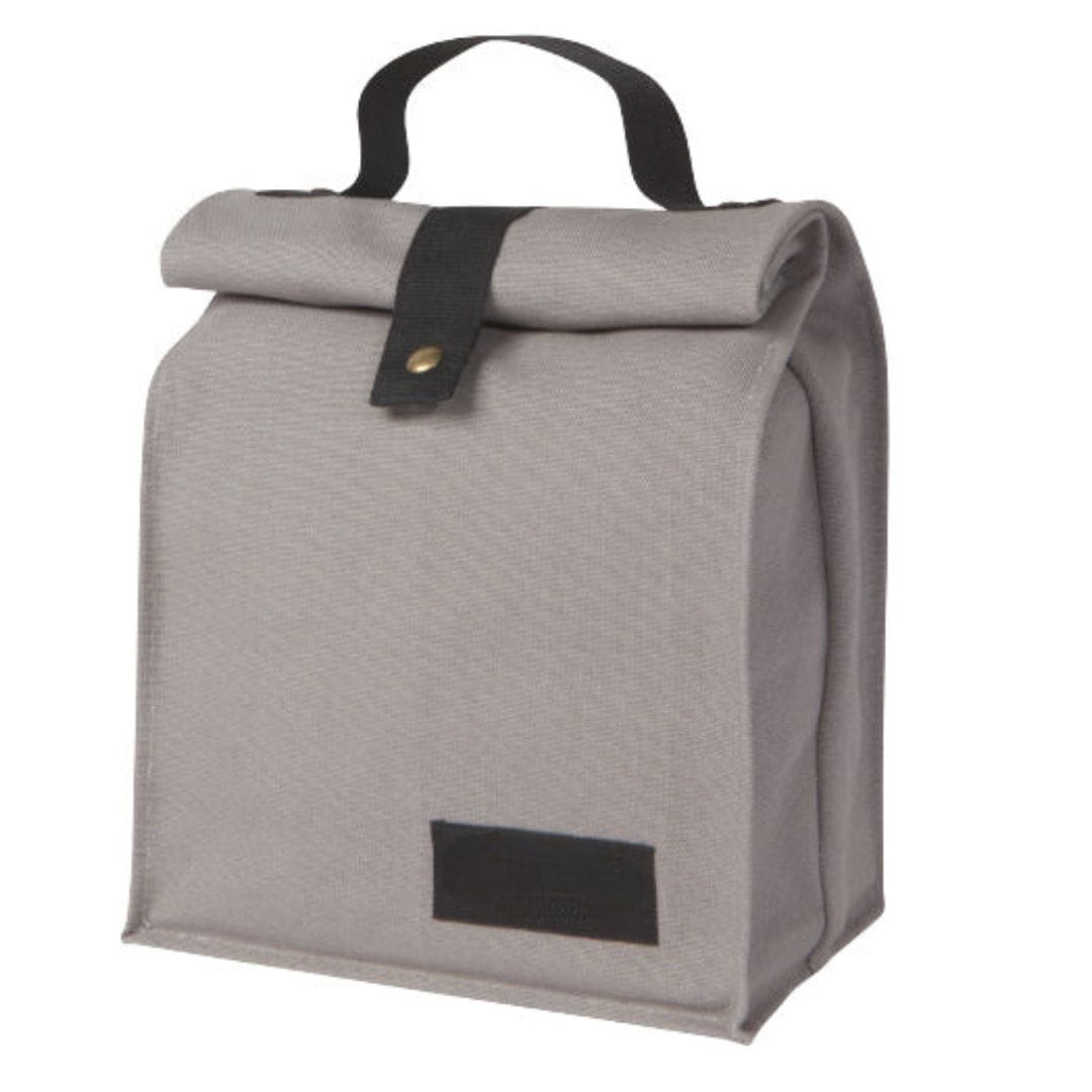 Gray Work+Shelter Lunch Sack Gray sustainable lunch sack that provides dignified employment