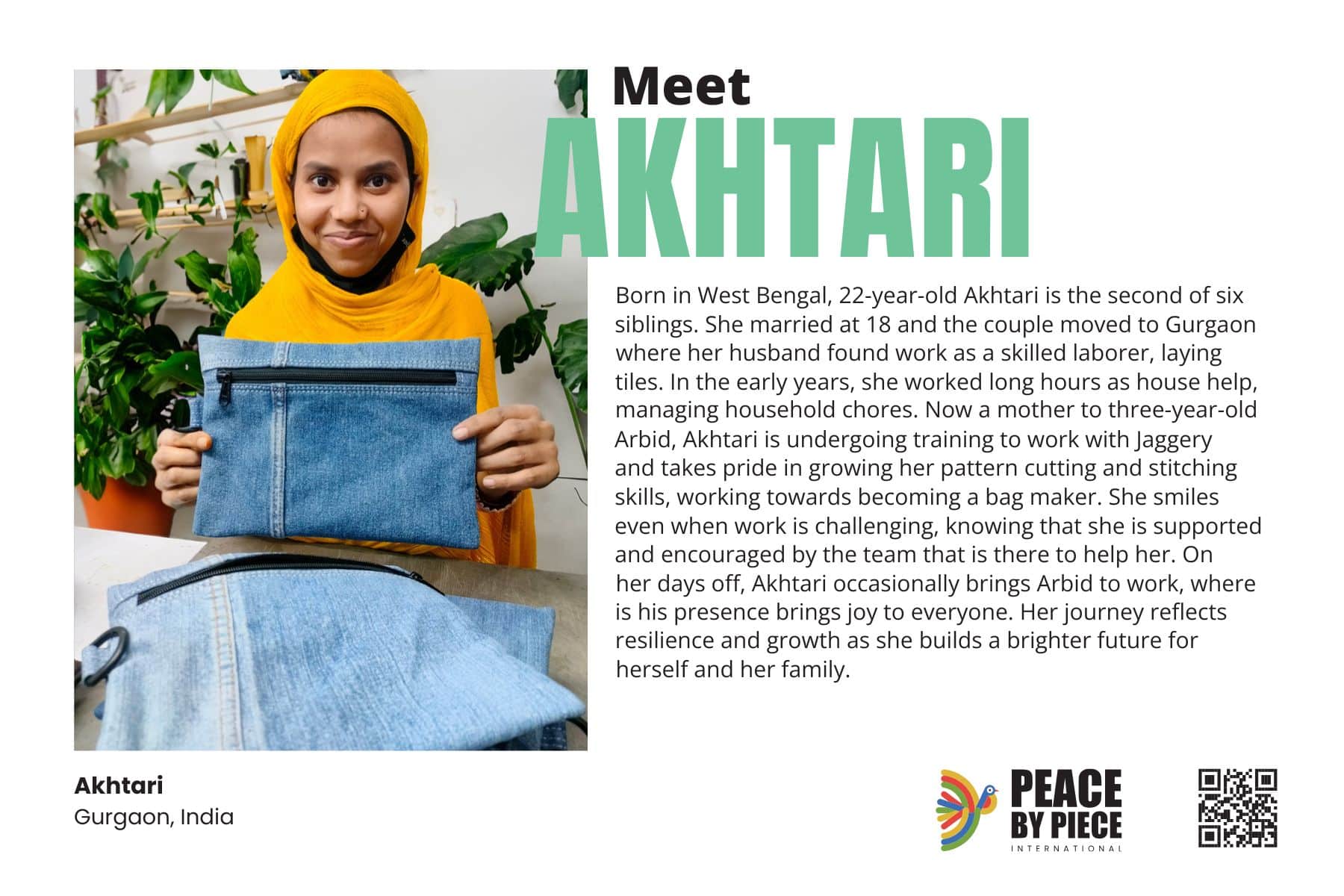 Jaggery Impact card back Upcycled Seat Belt Backpack - Image 3