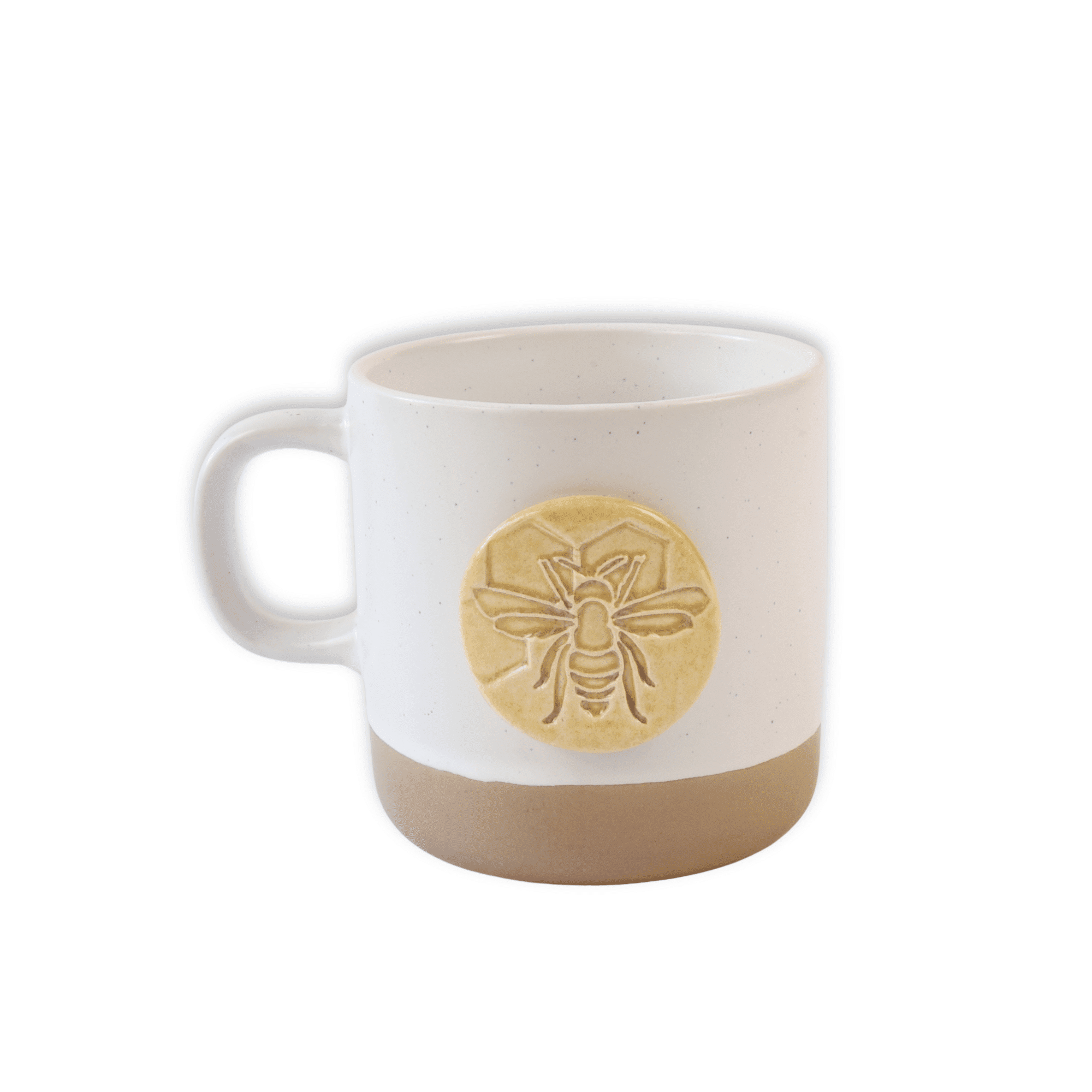 cabin mug 2 cabin mug with a bree circular logo in the middle