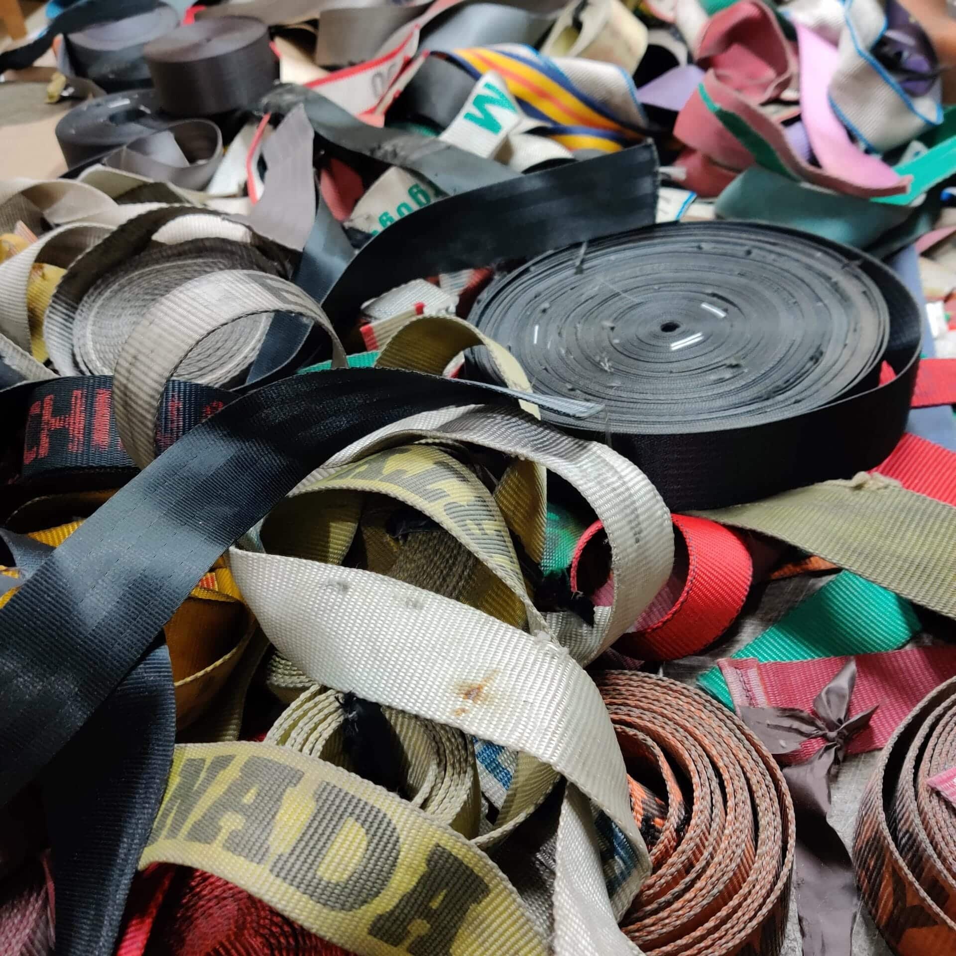PbP JaggeryBelts tiny cargo belts used to create laptop bags for sustainable corporate gifts