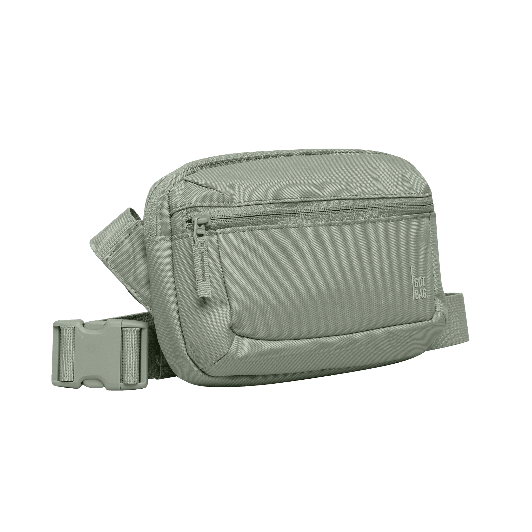 sling bag in bass- diagonal Diagonal sling bag in green, perfect for corporate engagement