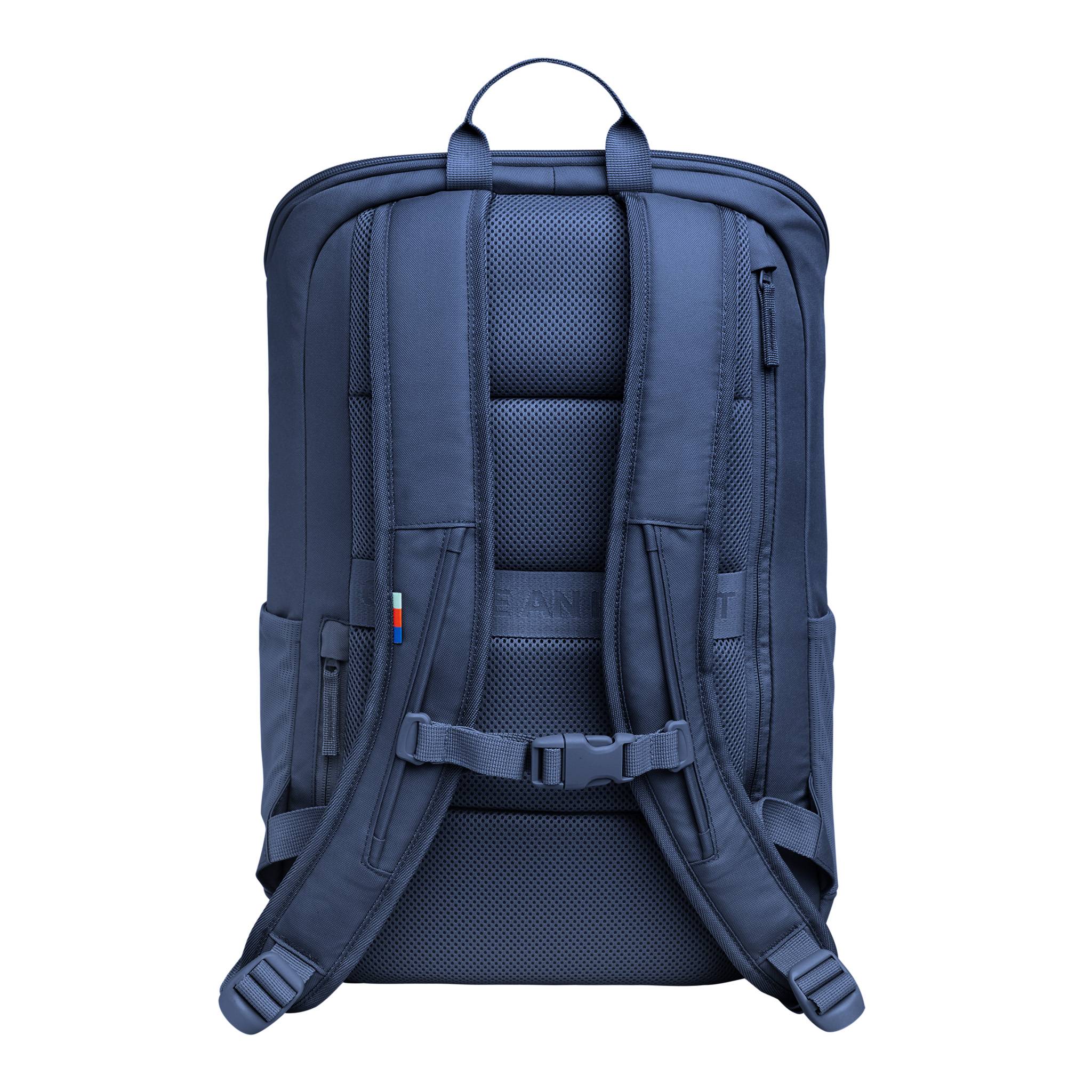 PRO PACK ocean blue ocean blue backpack for corporate gifting, featuring a professional design and made from recycled materials.