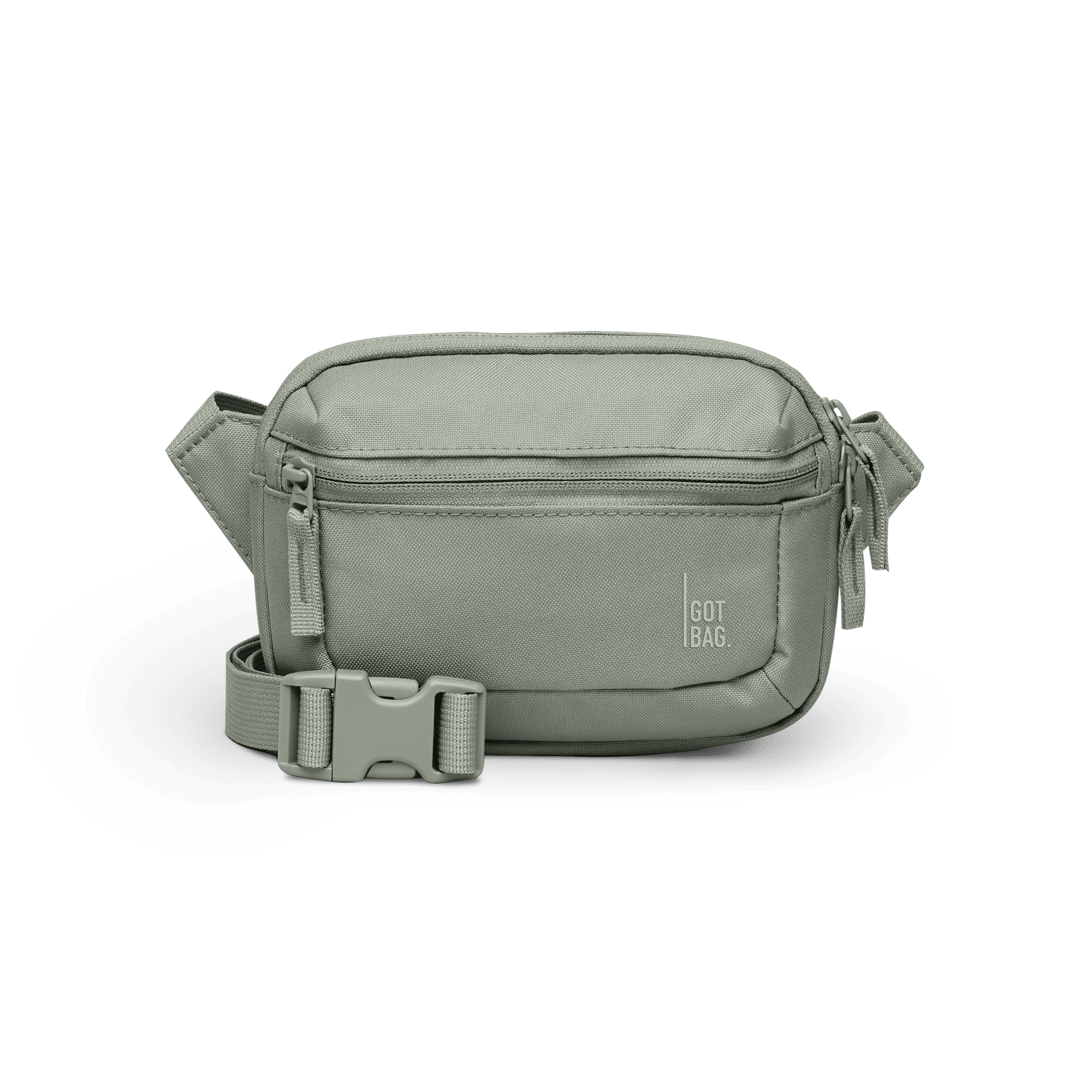 sling bag in bass Front; Small sling bag in soft shell, perfect for corporate engagement