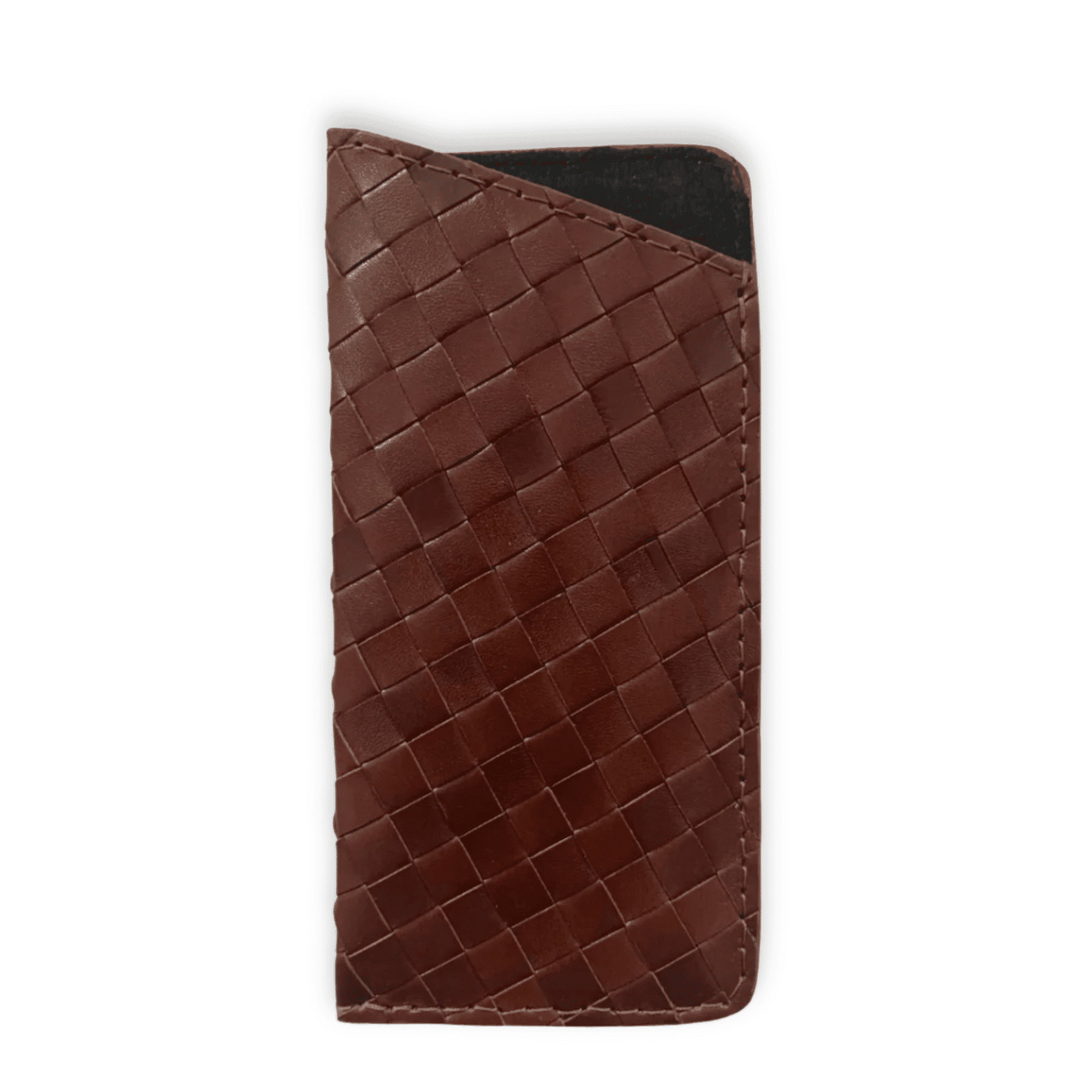 brown woven sunglasses case brown woven sunglasses case